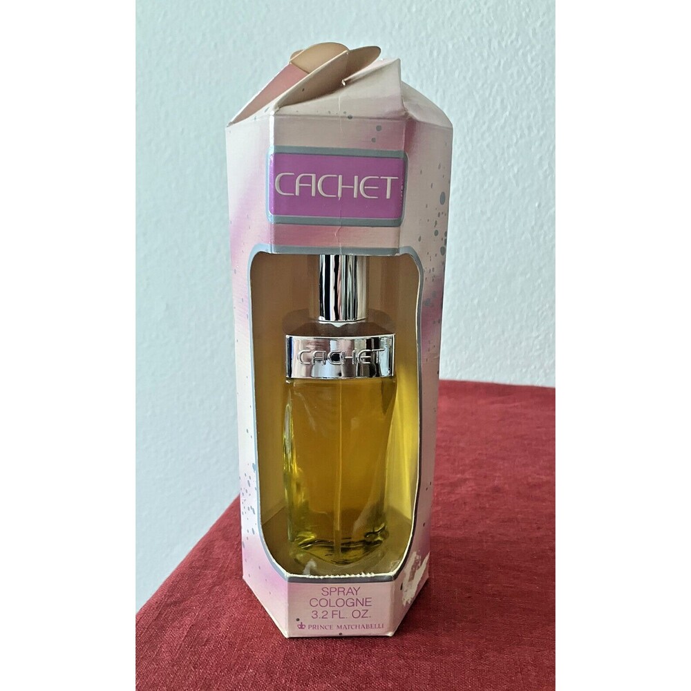 NEW VINTAGE Cachet by Prince Matchabelli Spray Cologne 3.2 Fl. OZ. Original Box